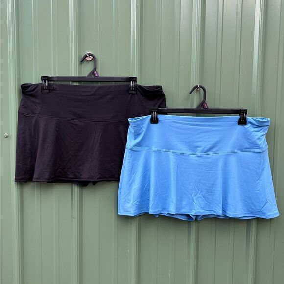 Women’s Ultra Soft & Stretchy Active Maternity Skort 2-Pack Size XXL - Picture 1 of 10